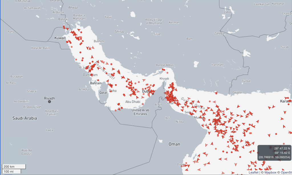 Strait of Hormuz: Economic impact of the blockade • Table.Briefings